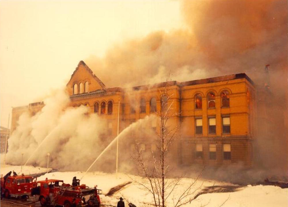 1968 Holyoke Community College fire