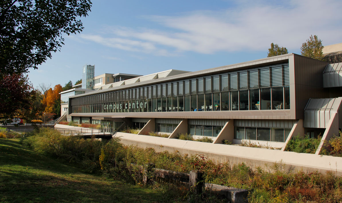 HCC Campus Center in Fall 2020