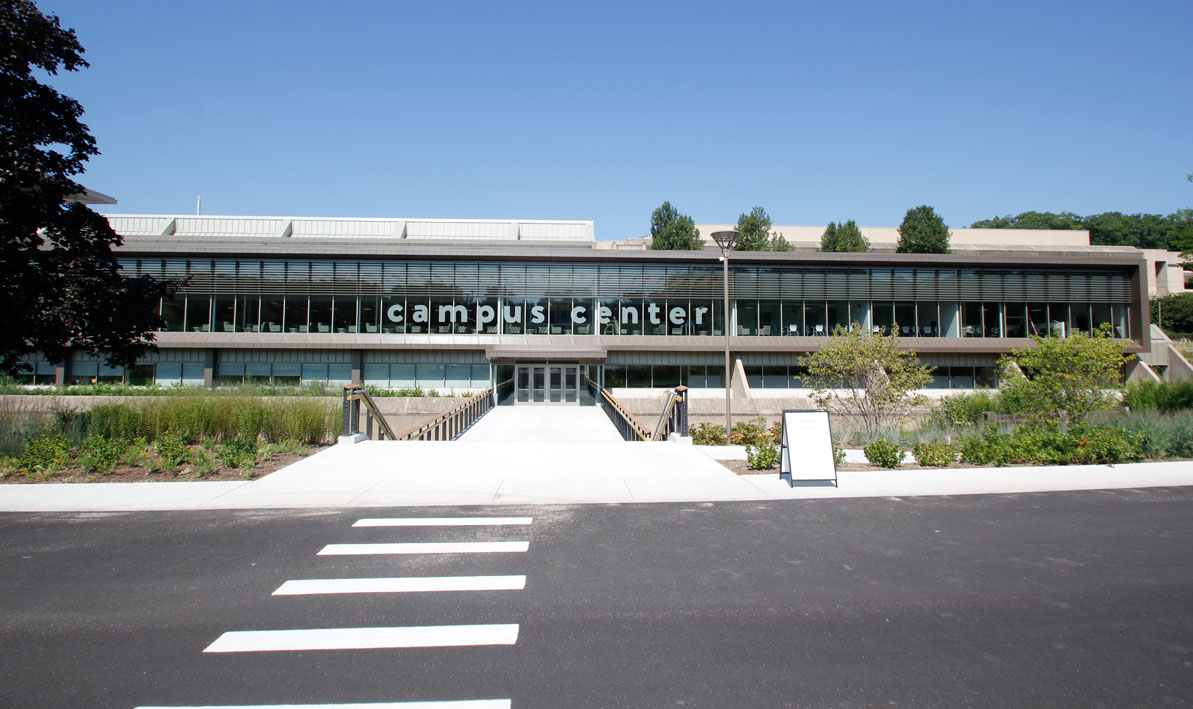 Campus Center west entrance