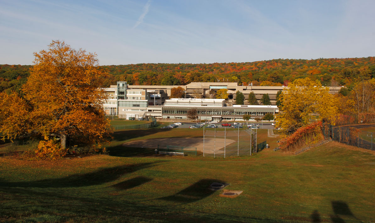 HCC campus in autumn