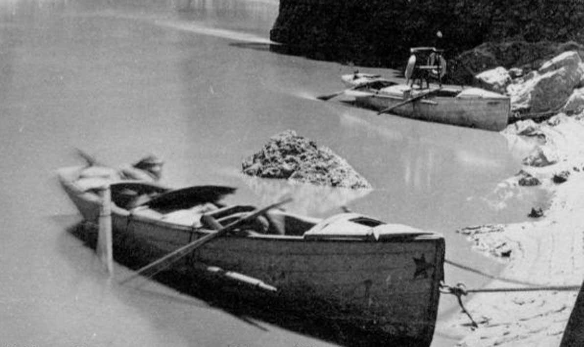 Men(?) in Boats poster photo