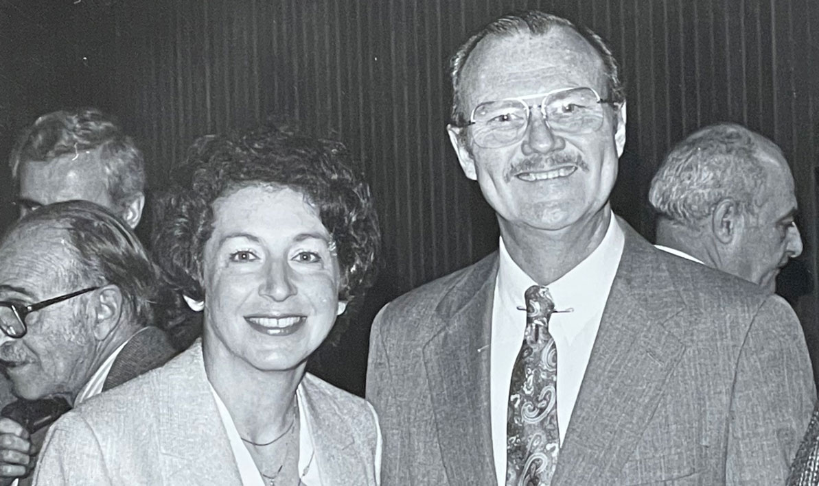 HCC alums Angela and Joseph Wright '54