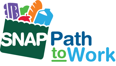 A logo that reads SNAP Path to Work