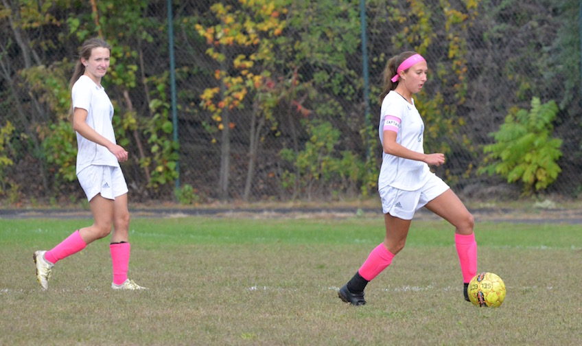 Jess Patruno & Kari Little women's soccer