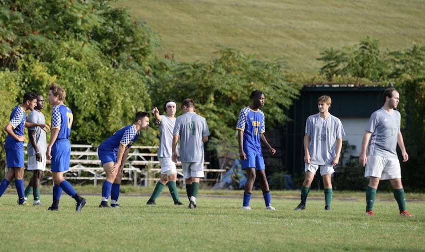 Soccer action from 2021
