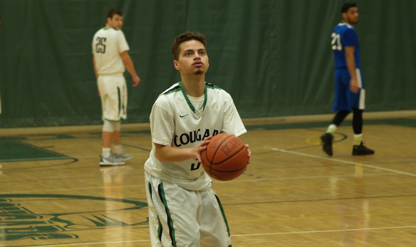 Reyes takes a foul shot