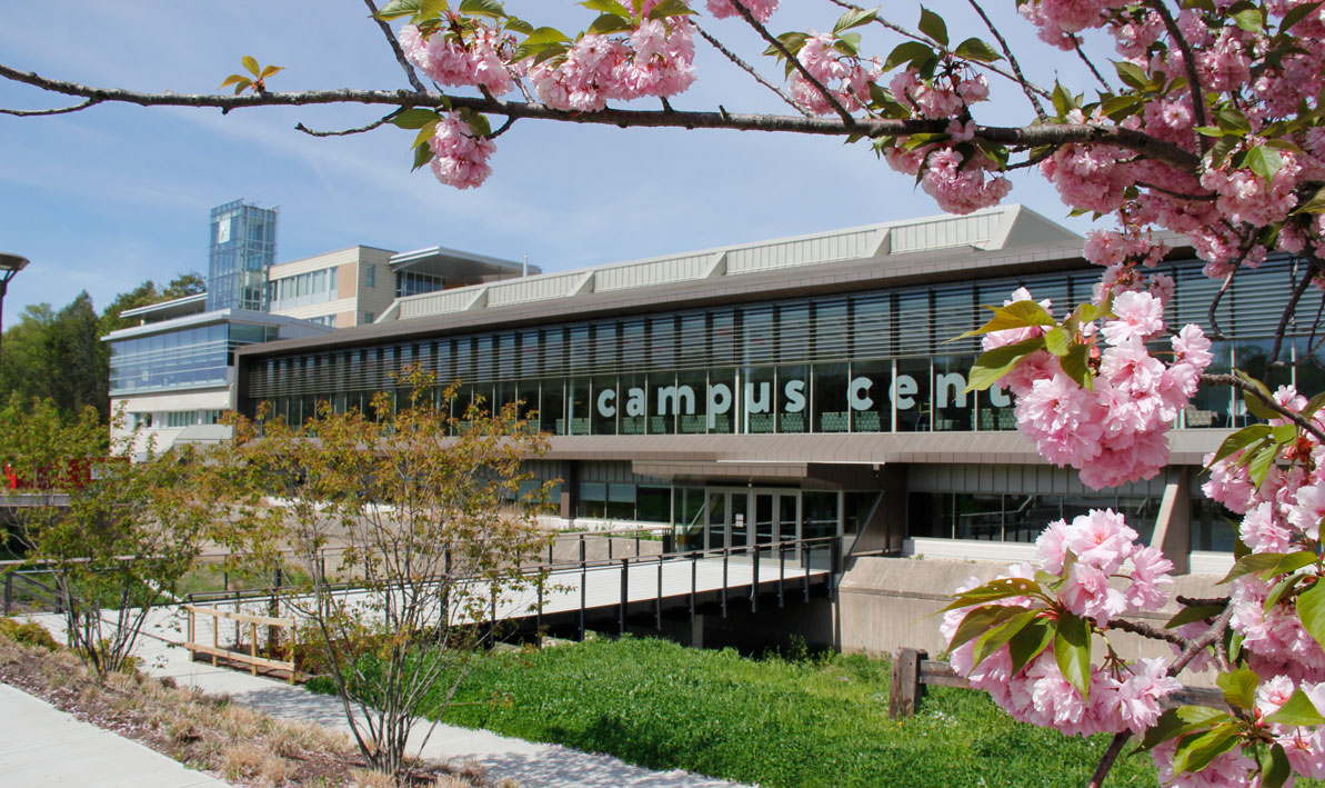 Spring image of HCC Campus Center