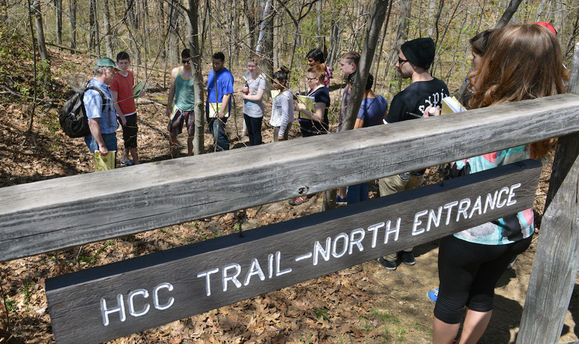 HCC trail hike
