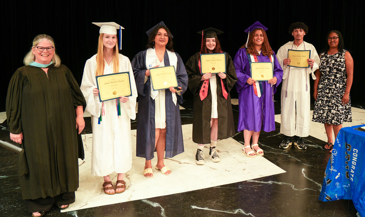 Gateway to College Linda Hubble Award winners