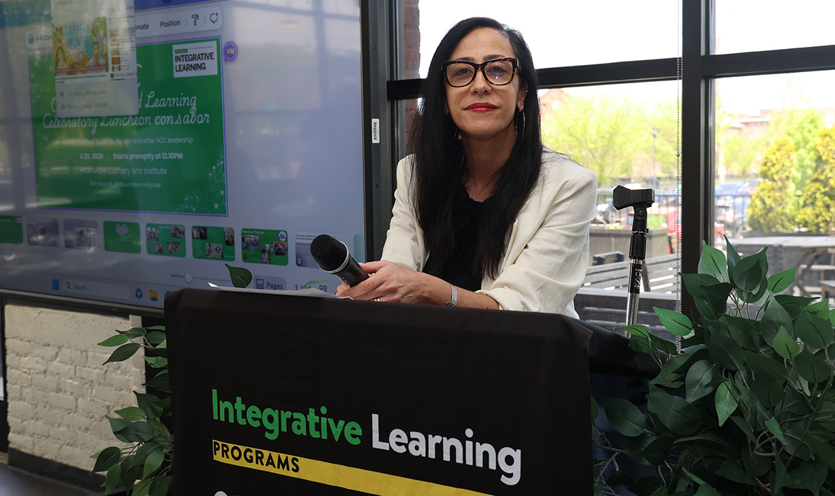 Irma Medina, dean of Integrated and Applied Learning, a new HCC academic division