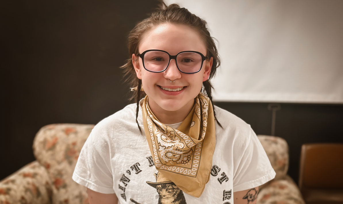 HCC student, screenwriter and directot Camryn Rist