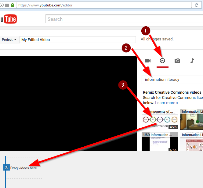 Youtube editor